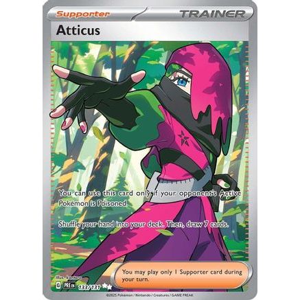 Atticus - 133/131 133 - SV Prismatic Evolutions Holofoil