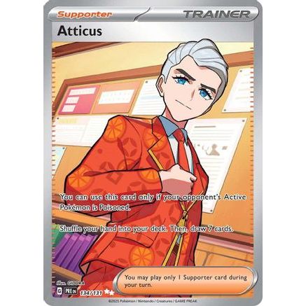 Atticus - 134/131 134 - SV Prismatic Evolutions Holofoil
