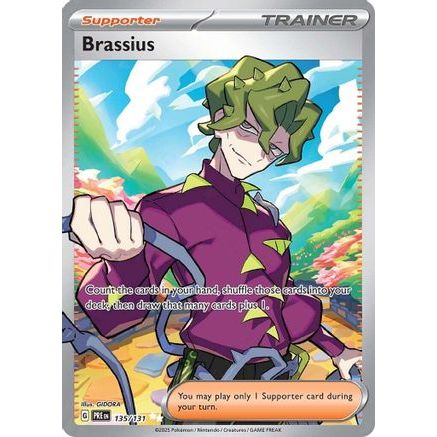 Brassius 135 - SV Prismatic Evolutions Holofoil