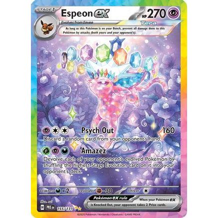 Espeon ex - 155/131 155 - SV Prismatic Evolutions Holofoil