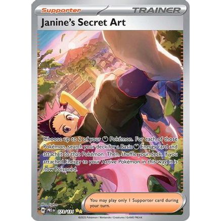 Janine's Secret Art - 173/131 173 - SV Prismatic Evolutions Holofoil