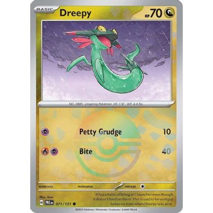 Dreepy (Poke Ball Pattern) 71 - SV Prismatic Evolutions Holofoil