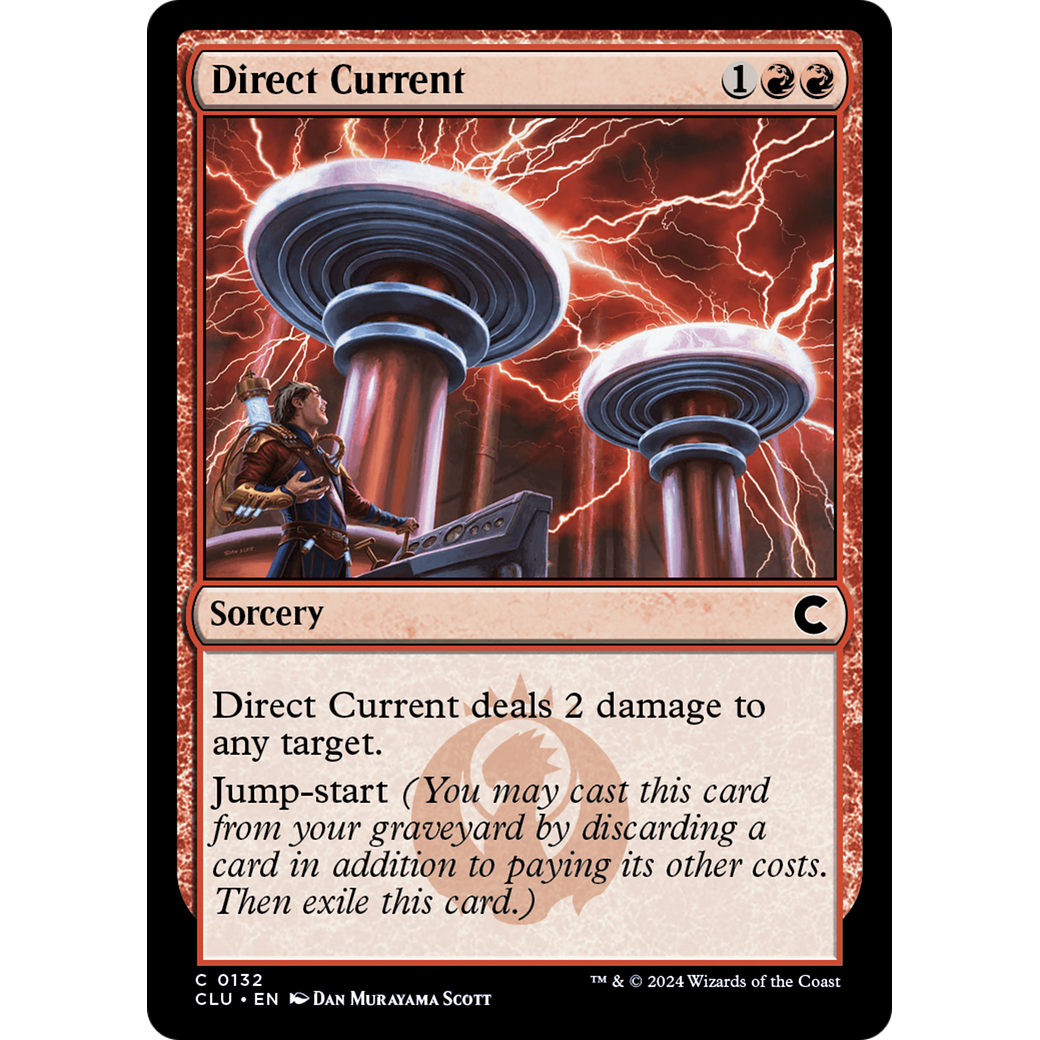 Direct Current (CLU-132) - Ravnica: Clue Edition