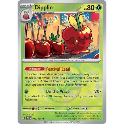 Dipplin (Master Ball Pattern) 10 - SV Prismatic Evolutions Holofoil