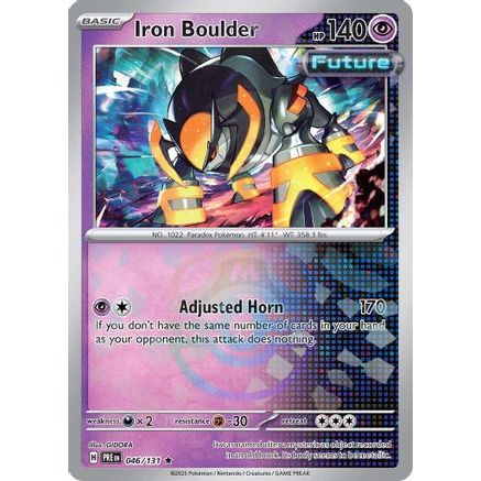 Iron Boulder (Master Ball Pattern) 46 - SV Prismatic Evolutions Holofoil