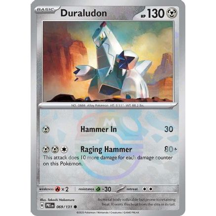 Duraludon (Master Ball Pattern) 69 - SV Prismatic Evolutions Holofoil