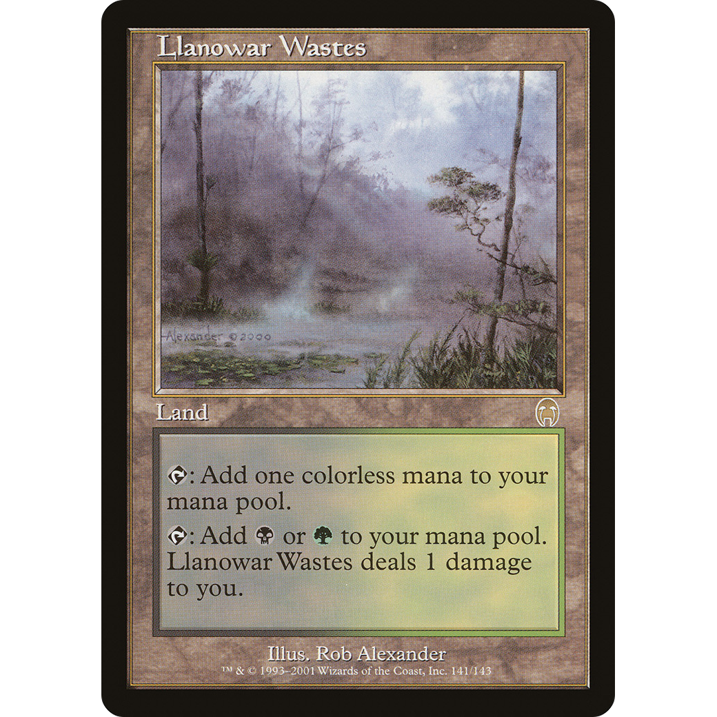 Llanowar Wastes (APC-141) - Apocalypse