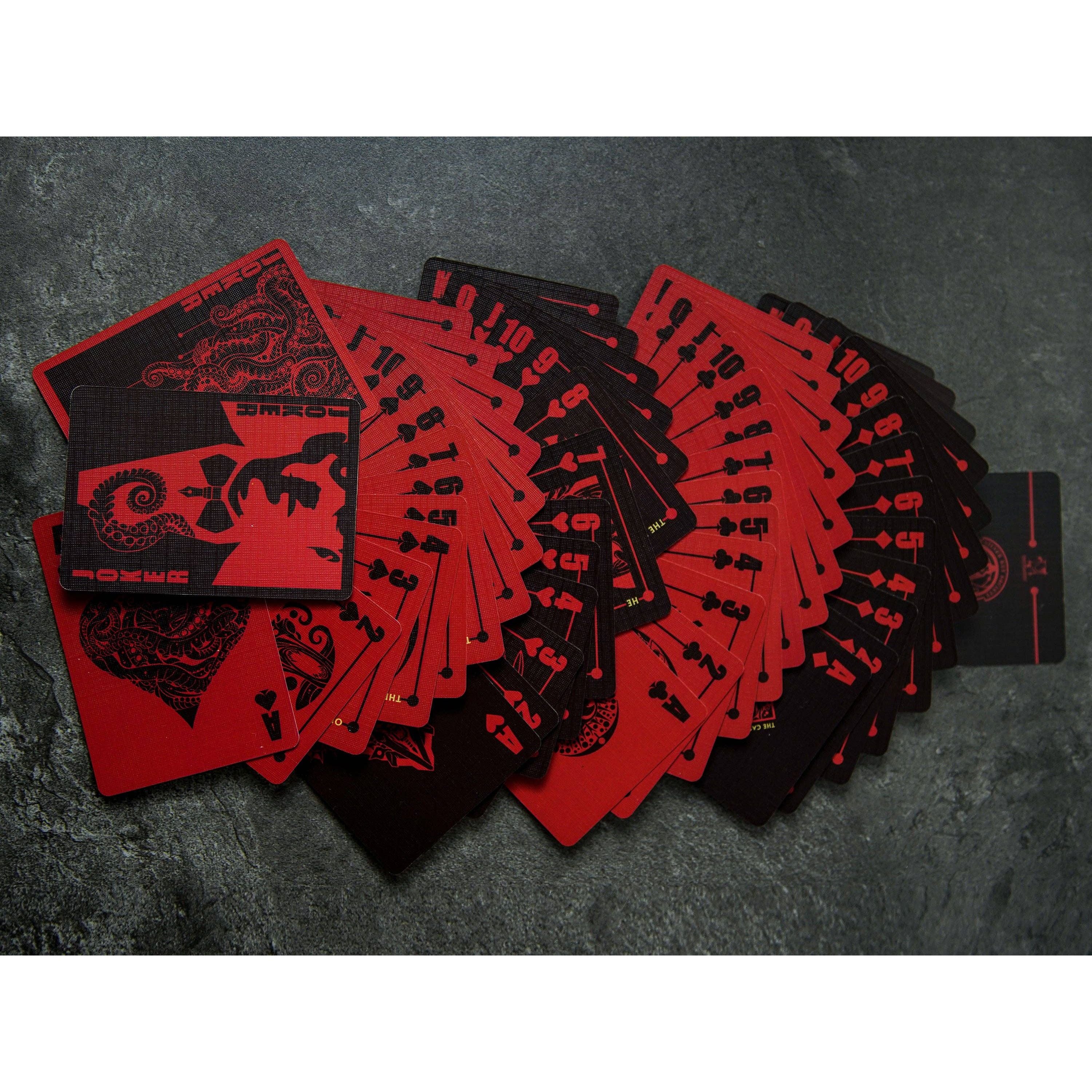 Lovecraft A-K Cthulhu Mythos Playing Cards - Red: Red