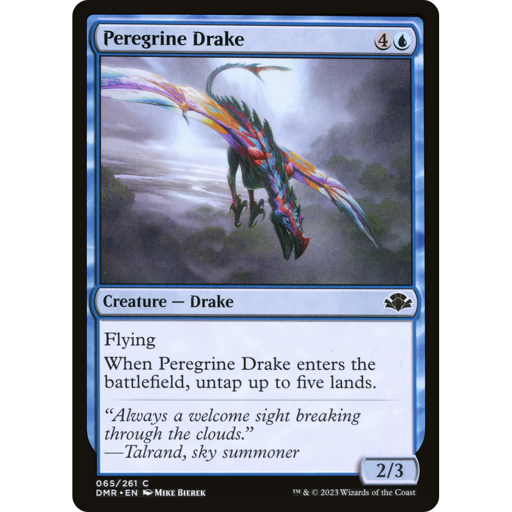 Peregrine Drake (DMR-065) - Dominaria Remastered Foil