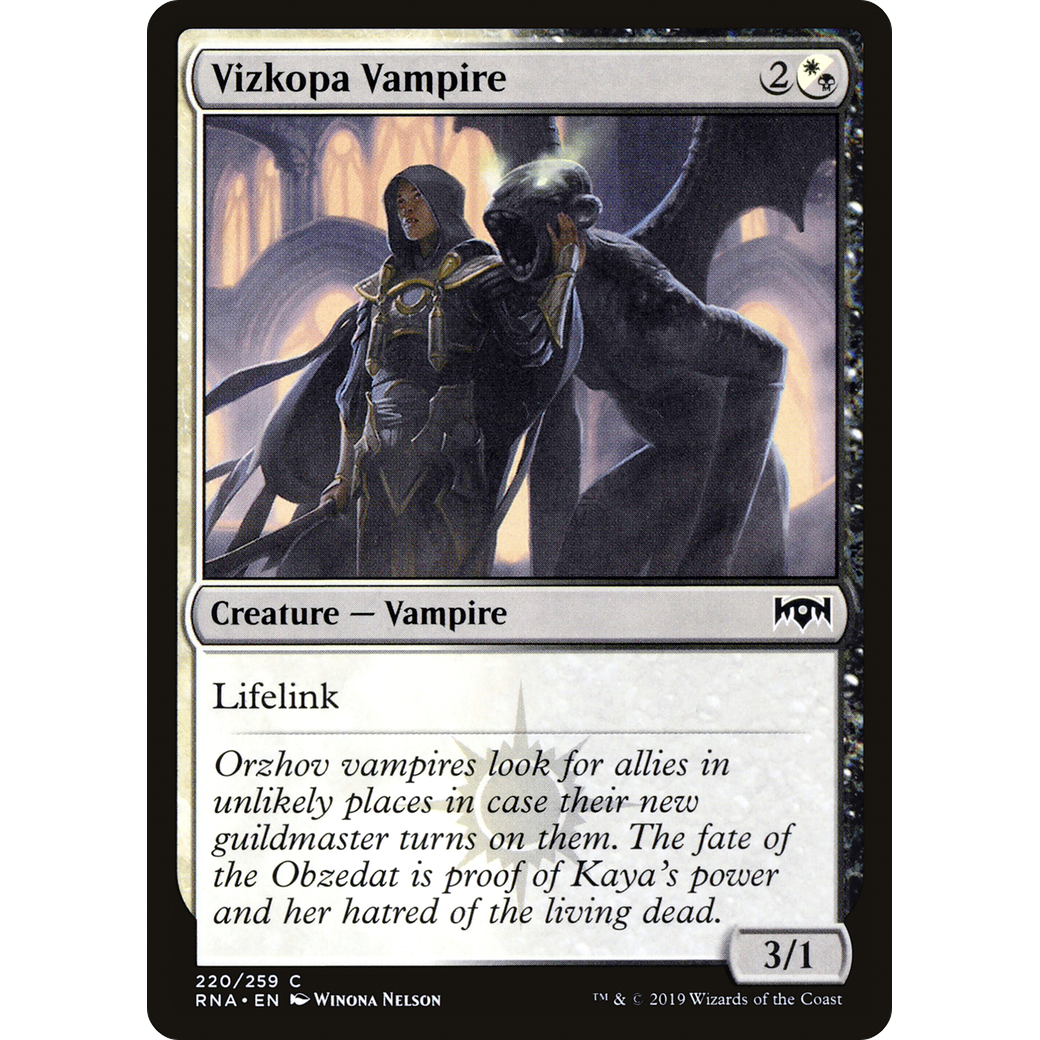 Vizkopa Vampire (RNA-220) - Ravnica Allegiance