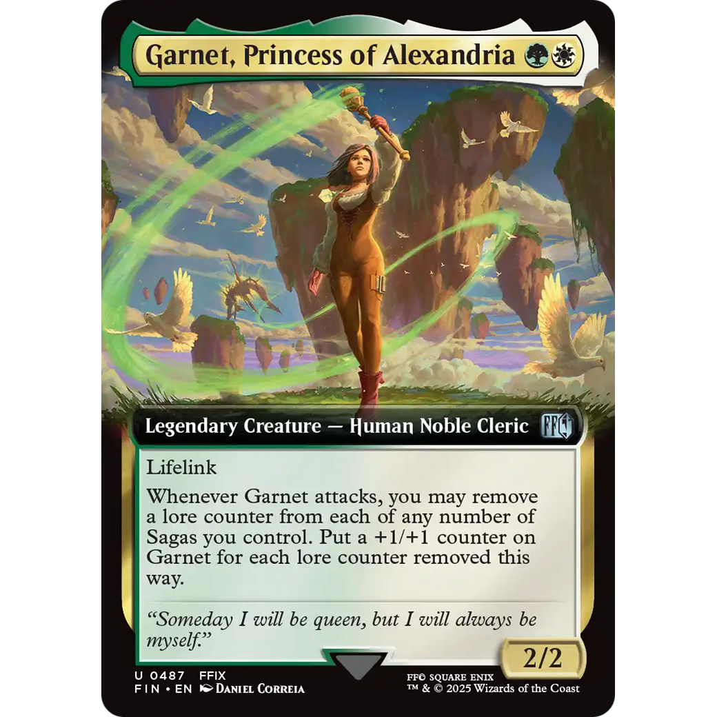 Garnet, Princess of Alexandria (FIN-487) - FINAL FANTASY: (Extended Art)