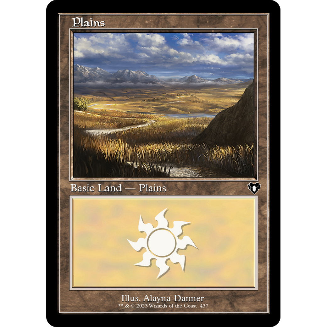 Plains (CMM-437) - Commander Masters Foil