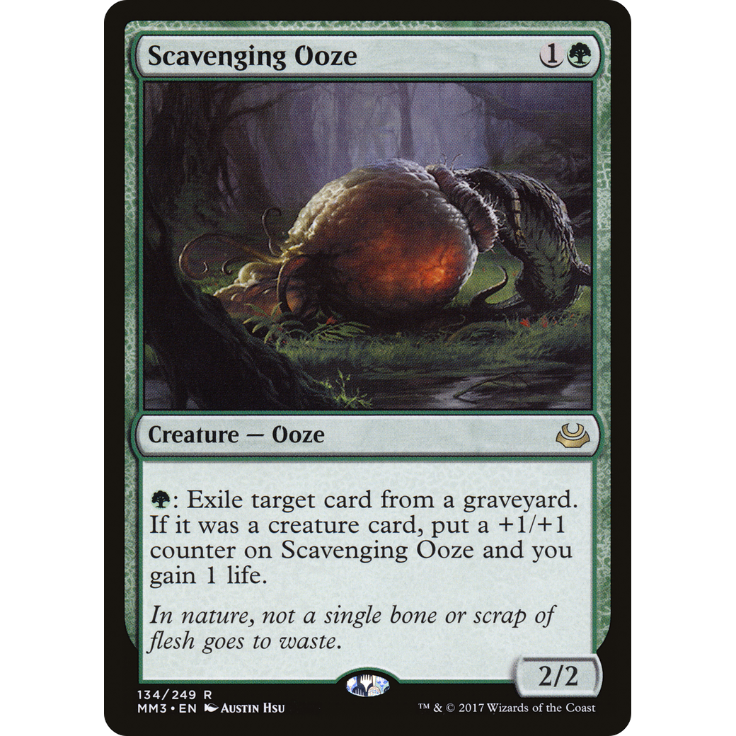 Scavenging Ooze (MM3-134) - Modern Masters 2017
