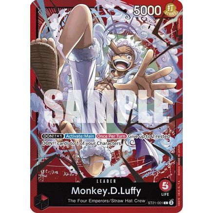 Monkey.D.Luffy (001) (ST21-001) - Starter Deck EX: Gear 5