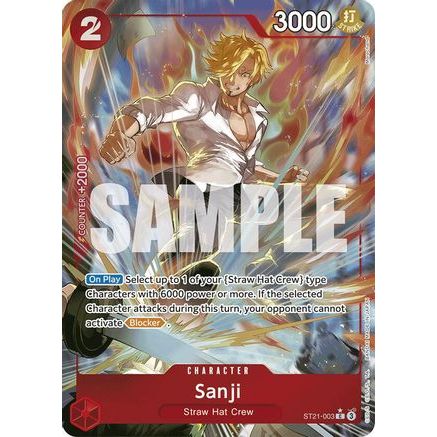 Sanji (Parallel) (ST21-003) - Starter Deck EX: Gear 5