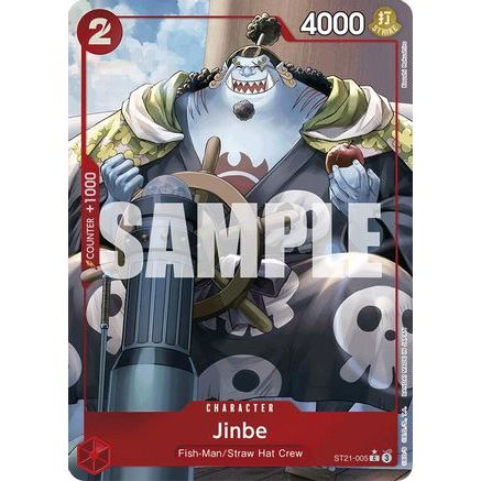 Jinbe (Parallel) (ST21-005) - Starter Deck EX: Gear 5 Foil