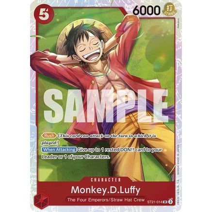 Monkey.D.Luffy (014) (ST21-014) - Starter Deck EX: Gear 5 Foil