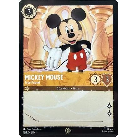 Mickey Mouse - True Friend (15) - Disney Lorcana Promo Cards