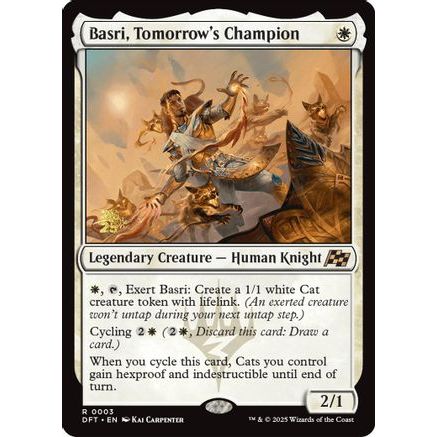 Basri, Tomorrow's Champion (PRE-003) - Prerelease Cards Foil