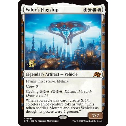 Valor's Flagship (PRE-035) - Prerelease Cards Foil