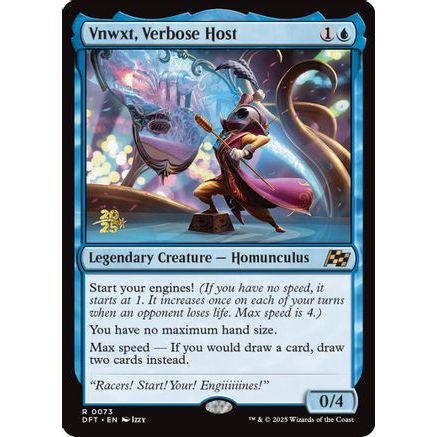 Vnwxt, Verbose Host (PRE-073) - Prerelease Cards Foil