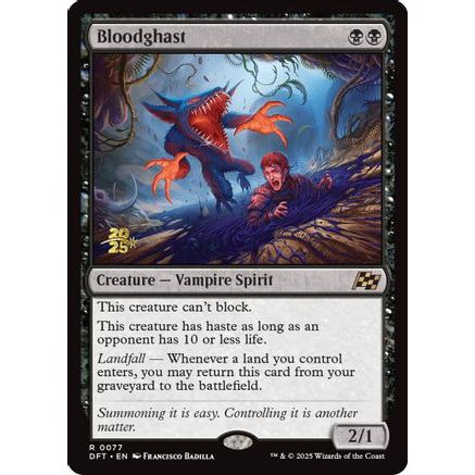 Bloodghast (PRE-077) - Prerelease Cards Foil
