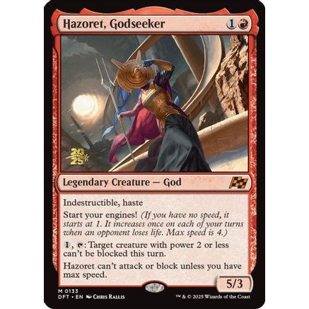 Hazoret, Godseeker (PRE-133) - Prerelease Cards Foil