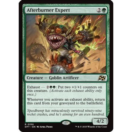 Afterburner Expert (PRE-150) - Prerelease Cards Foil