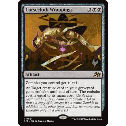 Cursecloth Wrappings (PPDFT-081) - Promo Pack: Aetherdrift Foil