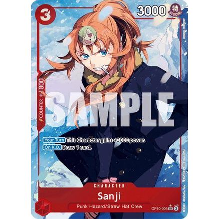 Sanji (Parallel) (OP10-005) - Royal Blood Foil