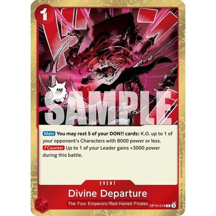 Divine Departure (OP10-019) - Royal Blood Foil