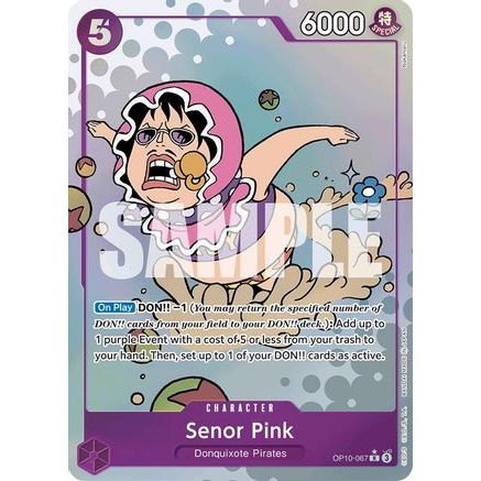 Senor Pink (Parallel) (OP10-067) - Royal Blood Foil