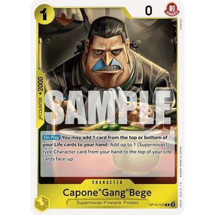 Capone"Gang"Bege (OP10-103) - Royal Blood Foil