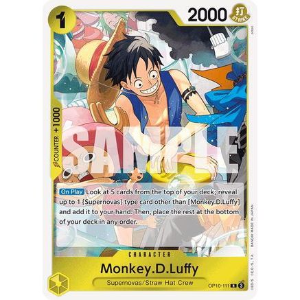 Monkey.D.Luffy (111) (OP10-111) - Royal Blood Foil