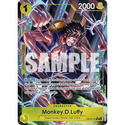 Monkey.D.Luffy (111) (Parallel) (OP10-111) - Royal Blood Foil