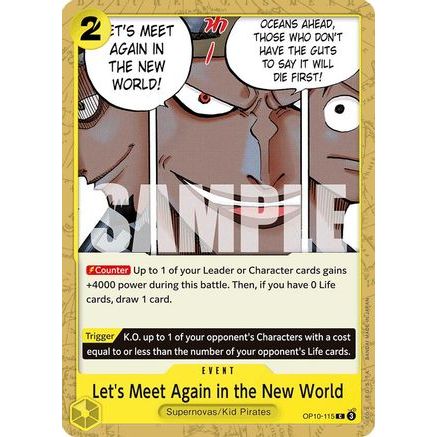 Let's Meet Again in the New World (OP10-115) - Royal Blood