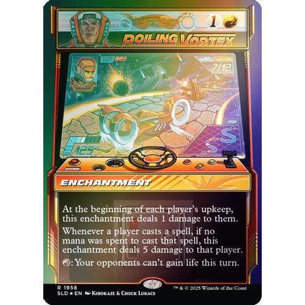 Roiling Vortex (Rainbow Foil) (SLD-1958) - Secret Lair Drop Series Foil