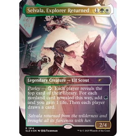 Selvala, Explorer Returned (Rainbow Foil) (SLD-1914) - Secret Lair Drop Series Foil