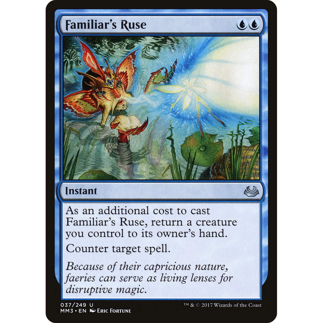 Familiar's Ruse (MM3-037) - Modern Masters 2017