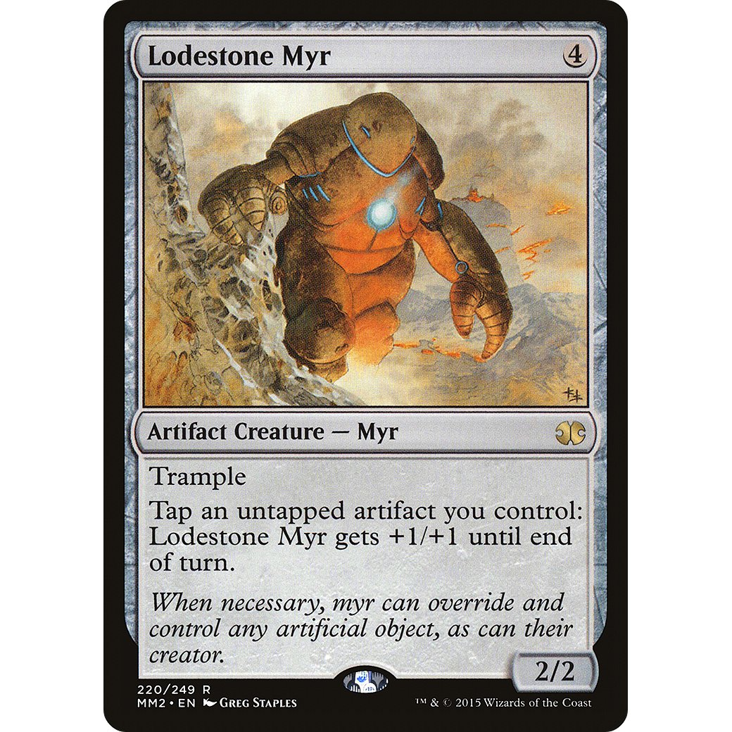 Lodestone Myr (MM2-220) - Modern Masters 2015 Foil