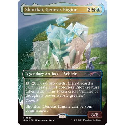 Shorikai, Genesis Engine (Rainbow Foil) (SLD-1880) - Secret Lair Drop Series Foil