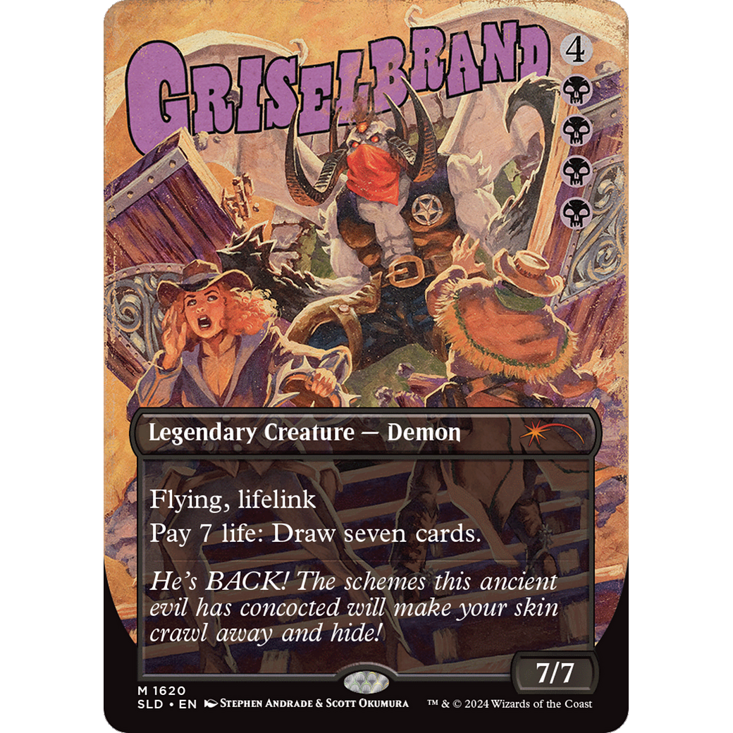 Griselbrand (1620) (SLD-1620) - Secret Lair Drop (Borderless)