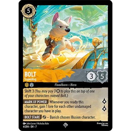 Bolt - Superdog (4/204) - Archazias Island Cold Foil