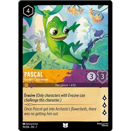 Pascal - Garden Chameleon (19/204) - Archazias Island Cold Foil