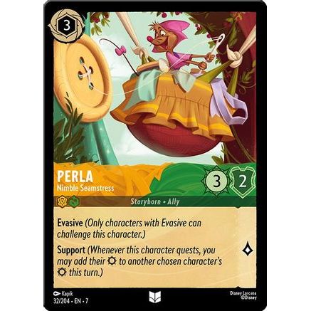 Perla - Nimble Seamstress (32/204) - Archazias Island Cold Foil