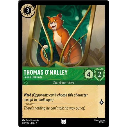 Thomas O'Malley - Feline Charmer (88/204) - Archazias Island Cold Foil