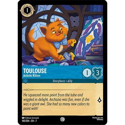 Toulouse - Artistic Kitten (165/204) - Archazias Island Cold Foil