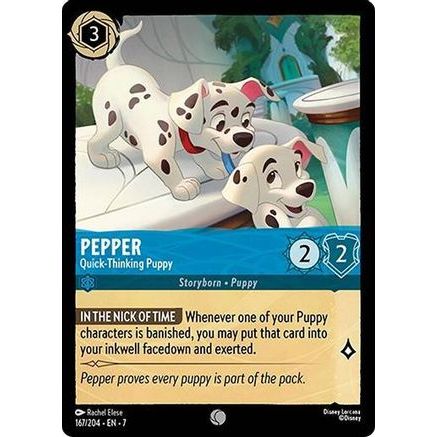 Pepper - Quick-Thinking Puppy (167/204) - Archazias Island Cold Foil
