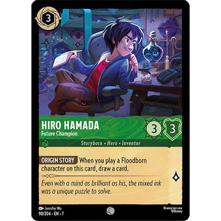 Hiro Hamada - Future Champion (90/204) - Archazias Island Cold Foil