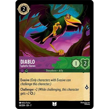 Diablo - Spiteful Raven (66/204) - Archazias Island Cold Foil